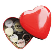 Koc z poduszką w kształcie serca, poliester,...