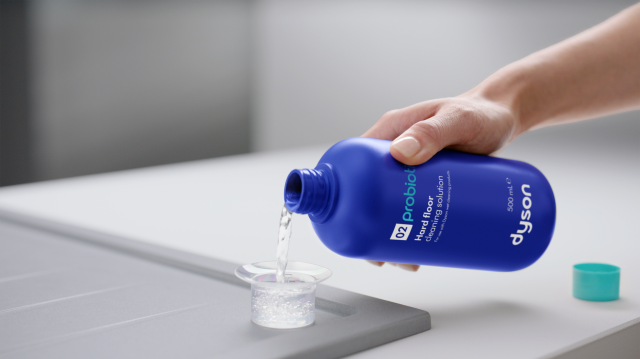 Higiena w wersji mikro i świeżość na długo - odkryj nowy, probiotyczny płyn do podłóg Dyson 02