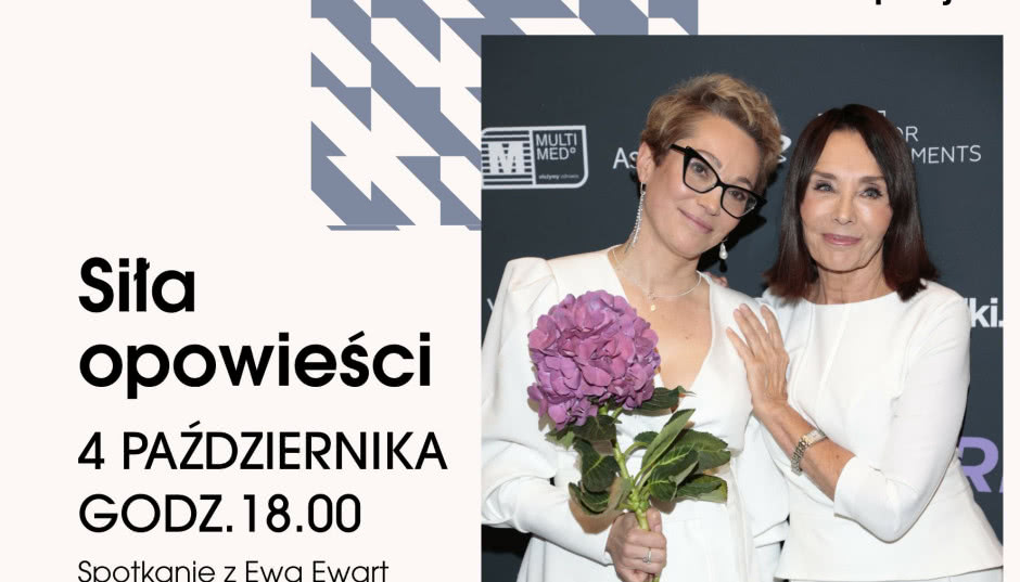 Siła opowieści w DOMOTECE - Ewa Ewart i Magda Atkins o sztuce, życiu i walce podczas jubileuszowego spotkania