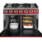 Kuchnia Falcon 900S, stal szlachetna