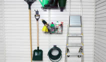 Miejsce na narzędzia ogrodowe