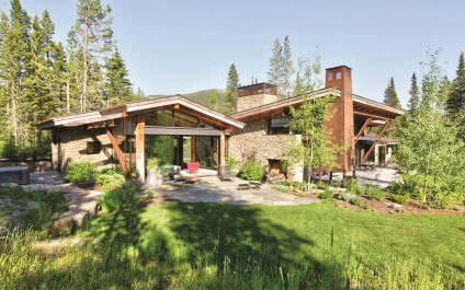 Amerykańska rezydencja w Montanie