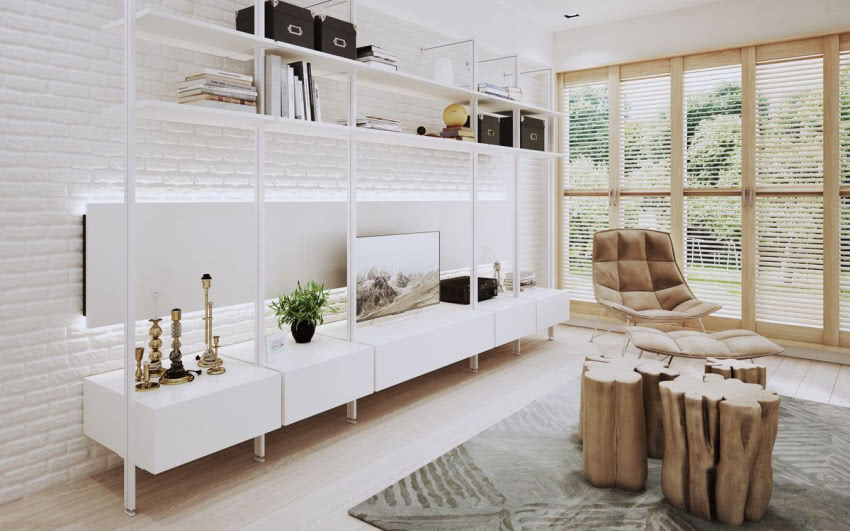 Biały system ORTO doskonale podkreśla...