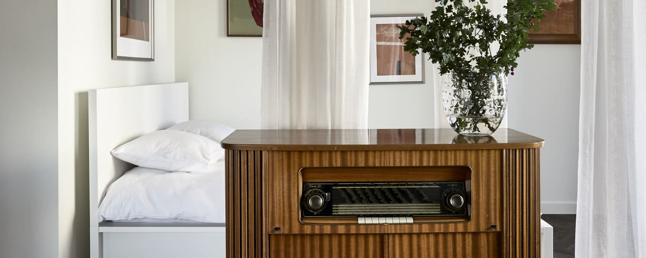 Retro mieszkanie z widokiem na krakowską Starówkę