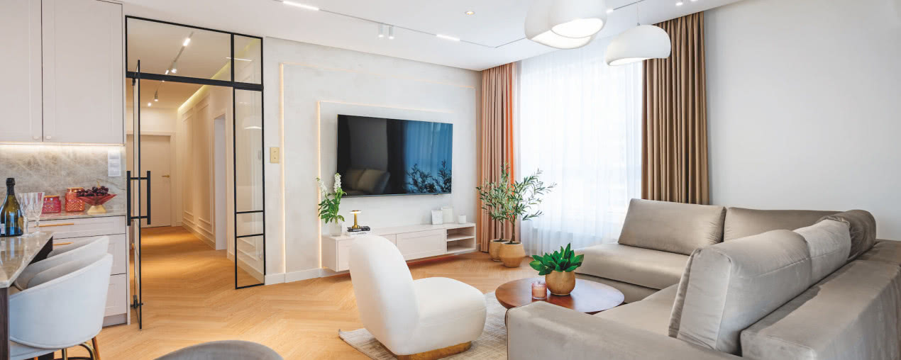 Mieszkanie w Katowicach - urzeka detalem i butikowym klimatem