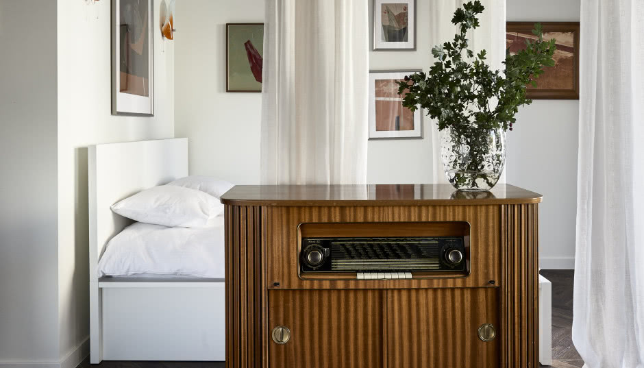 Retro mieszkanie z widokiem na krakowską Starówkę