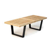 Drewniany stolik Brooklyn