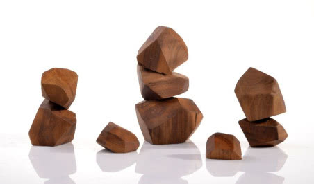 Drewniane klocki, które uczą... cierpliwości