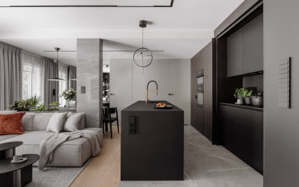 Mieszkanie projektantów wnętrz. Minimalizm w najlepszym wydaniu!