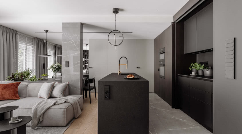 Mieszkanie projektantów wnętrz. Minimalizm w najlepszym wydaniu!