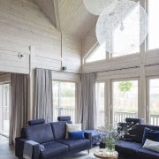 Łazienka została tu połączona z sauną. Piękne...