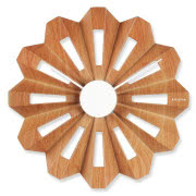 Ribbonwood
Zegar z drewna bukowego, śr. 51,4...