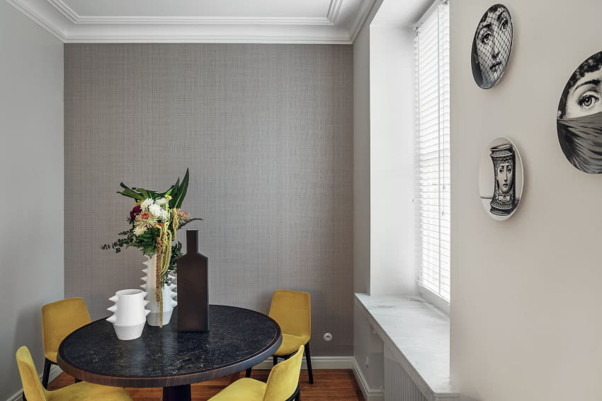 W kuchni znalazło się miejsce
dla niewielkiej,...