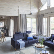 Łazienka została tu połączona z sauną. Piękne...