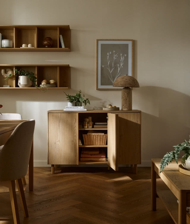 komoda w salonie WELL