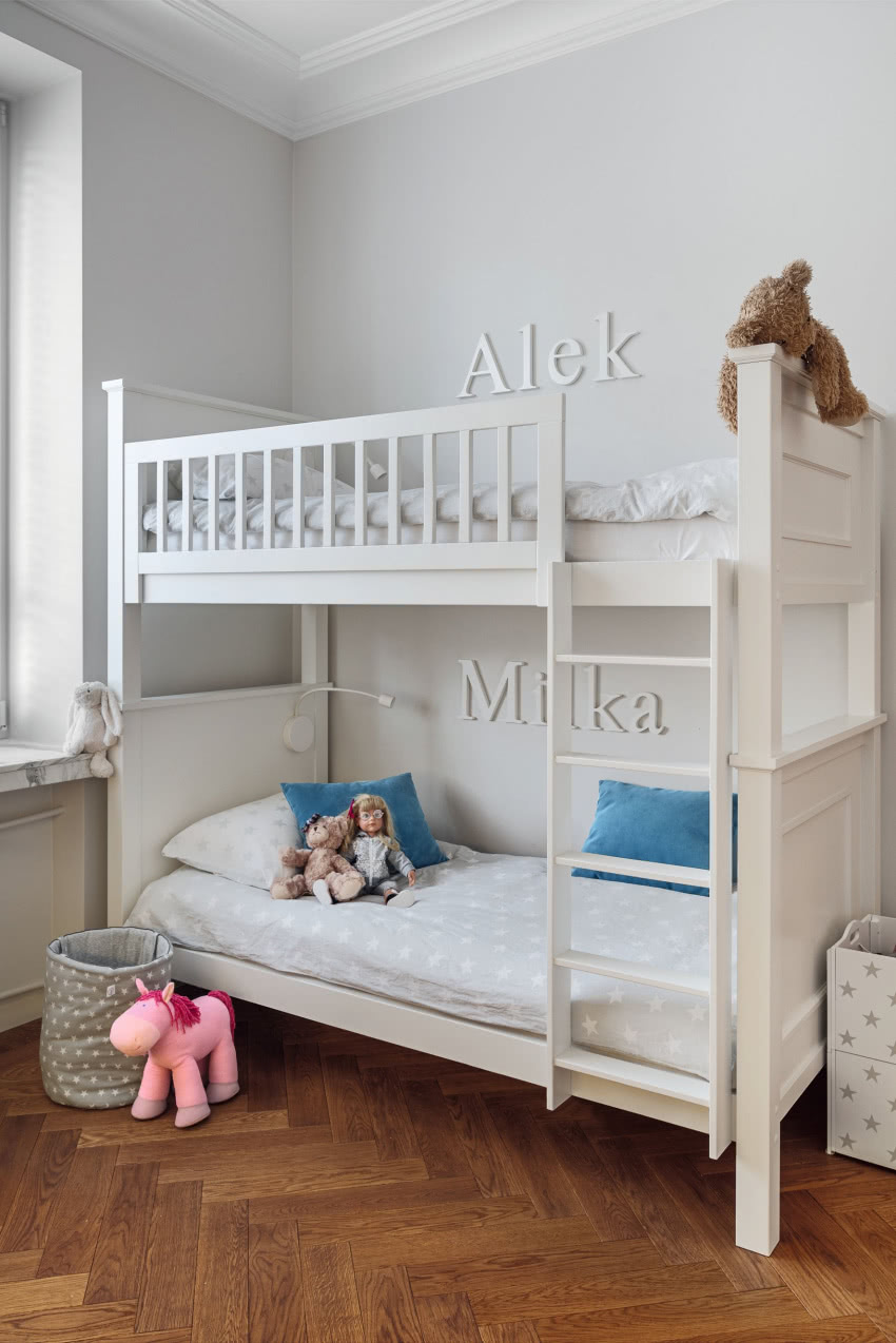 Dzieci uwielbiają łóżka dwupiętrowe. To zostało...