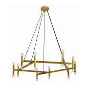 Żyrandol mosiężny F/20-Nordal