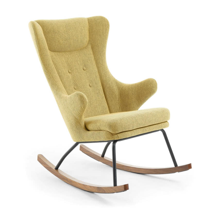 Fotel Auris 70x103 kolor musztardowy, 9design,...