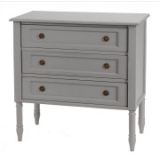Komoda Brice, 3 szuflady, drewno i mdf...