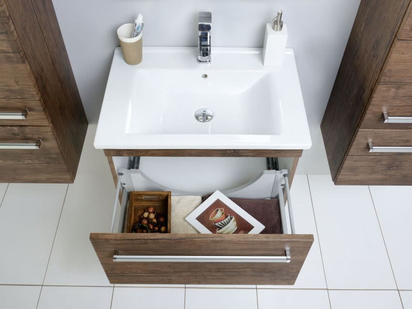 Ceramiczna umywalka w serii Spektra