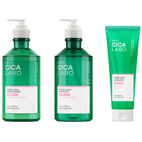 Zestaw Super Aqua - szampon, odżywka i maska 