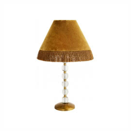 Lampa stołowa 55 cm musztardowa, Sfmeble.pl, 649 zł