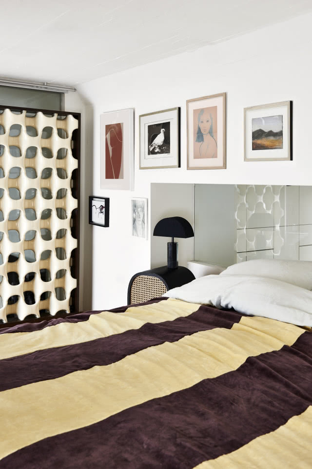 Sypialnia w stylu vintage