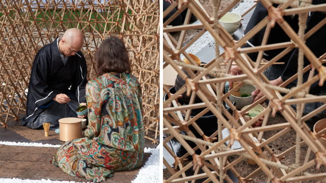 herbaciarnia na Biennale Architektury w Wenecji