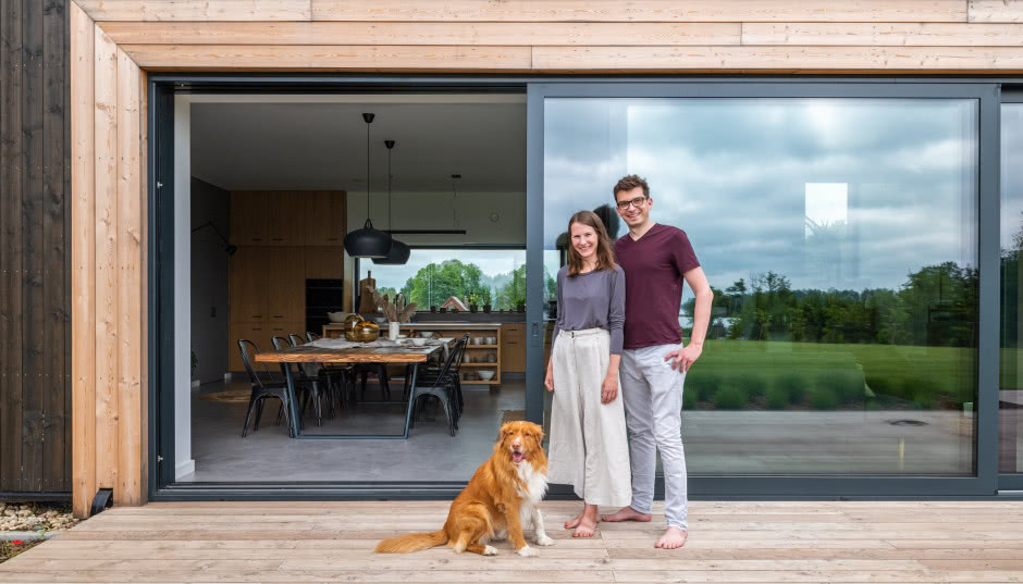 Nowoczesna stodoła na Mazurach