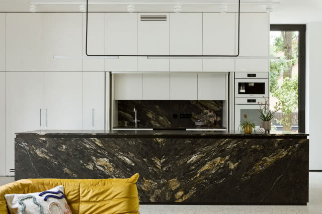 kamienna wyspa w kuchni