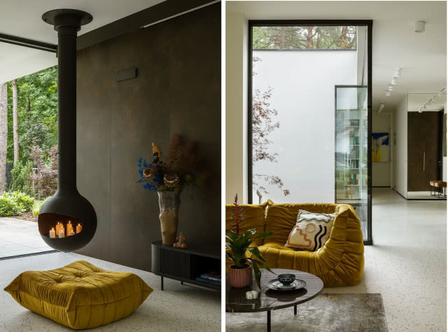 żółte sofy Togo Ligne Roset