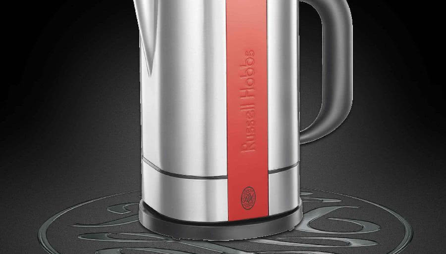 Śniadanie z mistrzem - czajnik, toster, ekspres w stylu Mondriana