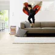 Panele winylowe Wineo 600 są wodoodporne, więc...