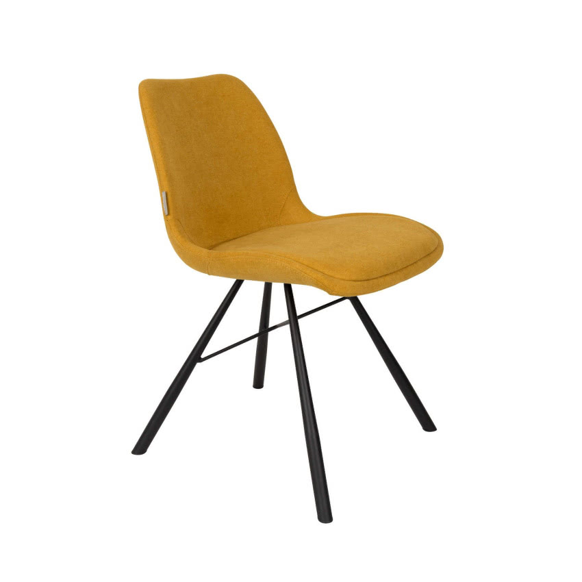Krzesło Brent musztardowe, Dutch House, 949 zł