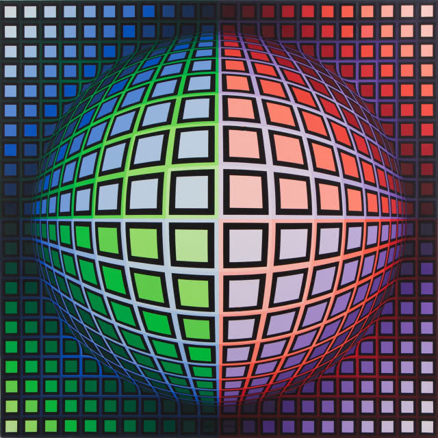 op-art - Victor Vasarely w DESA Unicum