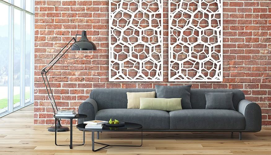 Panele ażurowe - gra przestrzenią