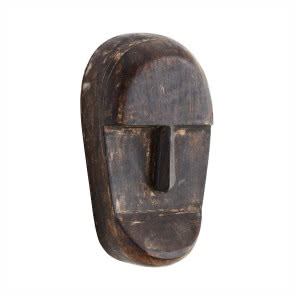 DREWNIANA MASKA Z MANGOWCA, Madam Stoltz,  219 zł