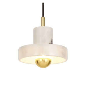 Kamienna lampa z marmuru