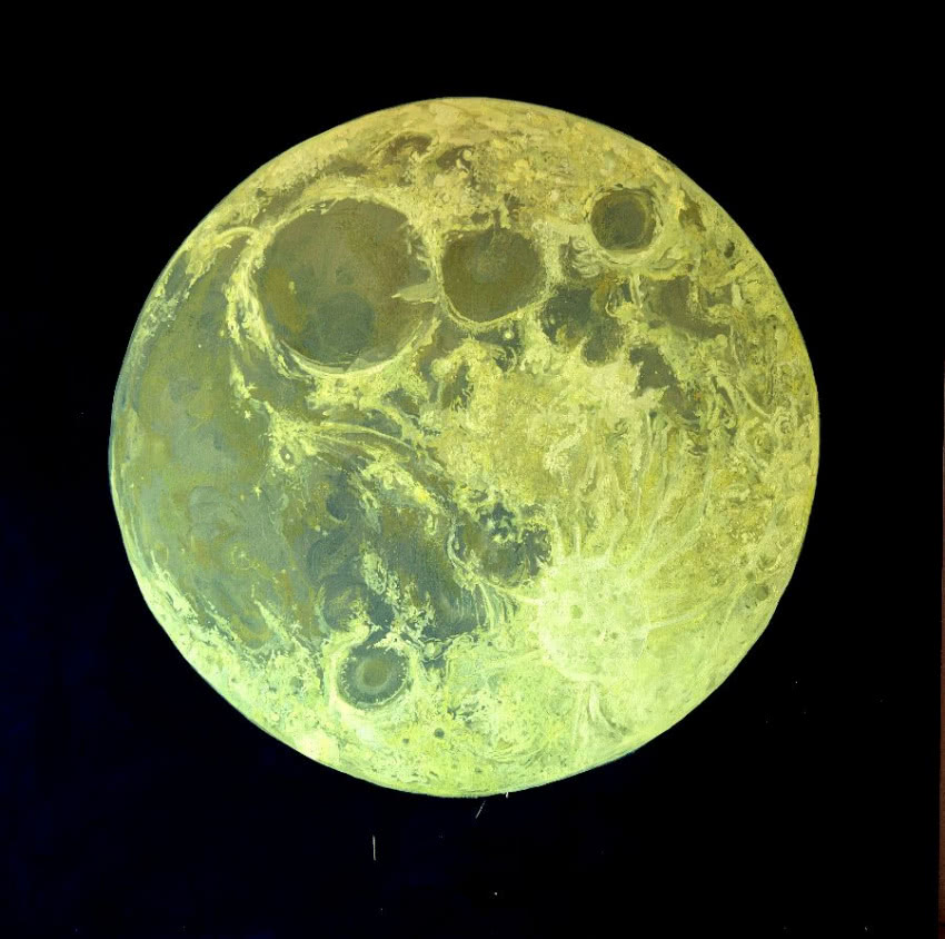 Katarzyna Kukuła, "Pełnia", 2013, olej, płótno,...