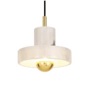 Komplet świeczników na podgrzewacze z marmuru...