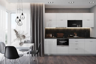 Fronty kuchenne z połyskiem - czy takie rozwiązanie ma sens?