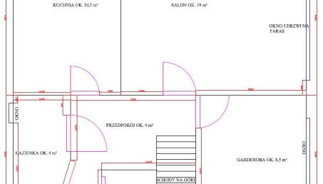 Kuchnia połączona z salonem