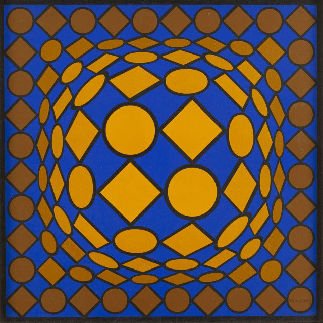 op-art - Victor Vasarely w DESA Unicum