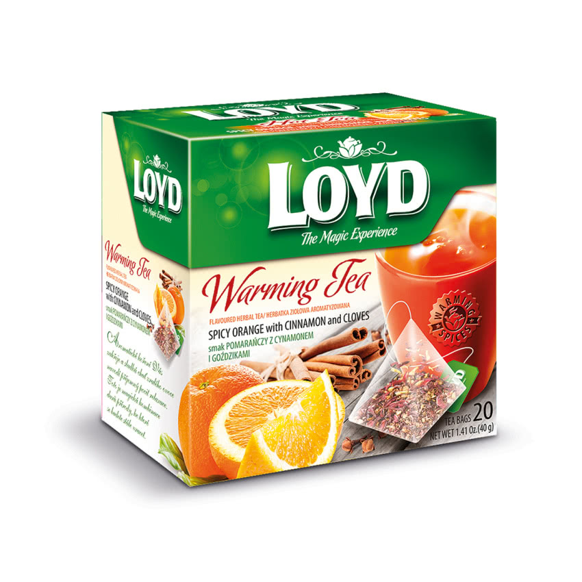 W linii herbatek rozgrzewających Loyd Warming...