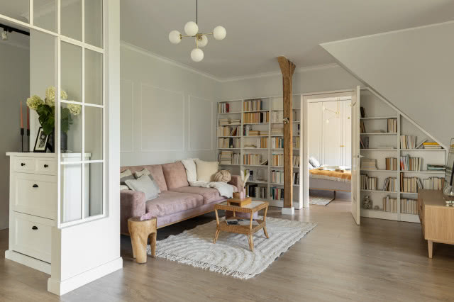 Klimatyczny kącik na poddaszu