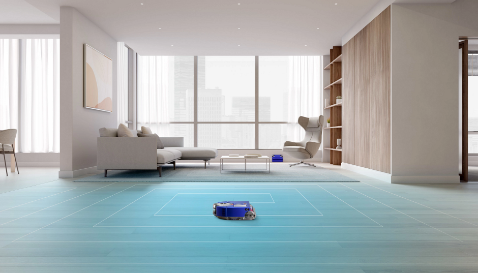 Najmocniejszy robot sprzątający na rynku - Dyson 360 Vis Nav™ w akcji
