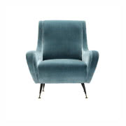 Fotel Giardino, turkusowy, Eichholtz