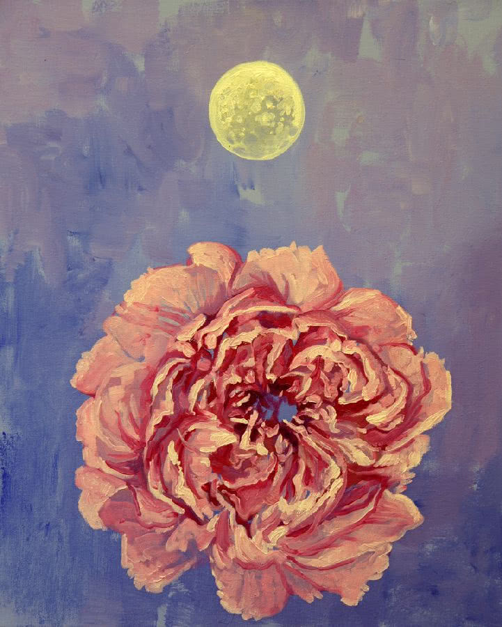 Katarzyna Kukuła, "Rozkwit", 2013, olej, płótno,...