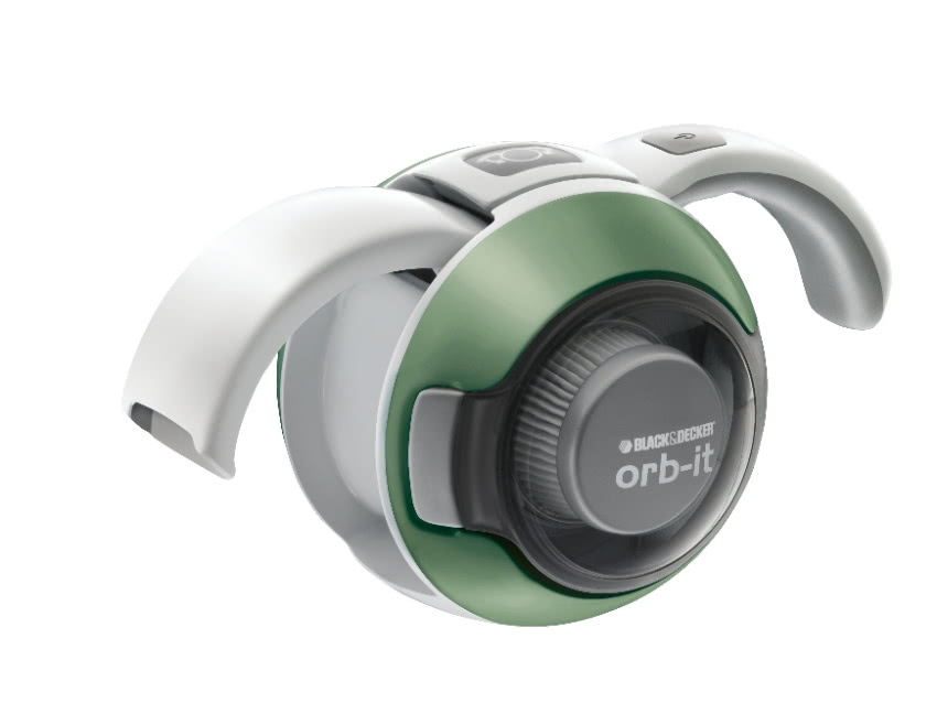 Odkurzacza ręczny Orb-It™ ma wyciąganą rączkę i...
