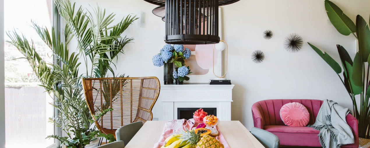 Eklektyczny dom hiszpańskiej blogerki